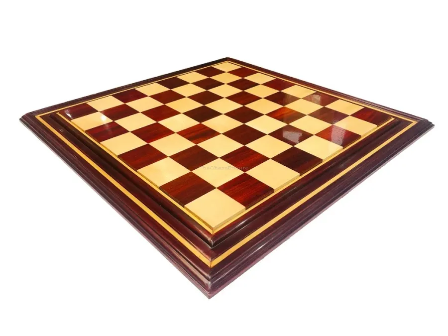 obrazek 3 Stylowa plansza do królewskiej gry z naturalnym wykończeniem Glossy & Matt - The Chess Empire