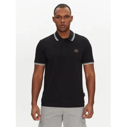 Zdjęcie Napapijri Polo E-Macas NP0A4ID59411 Czarny Regular Fit