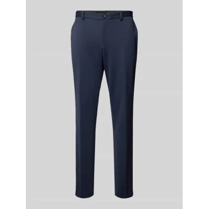 Zdjęcie Spodnie do garnituru o kroju slim fit w kant model ‘Genius’