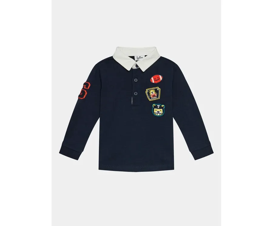 obrazek 1 OVS Polo 1842386 Granatowy Regular Fit
