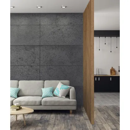 Zdjęcie 60x60 cm DS - (antracyt) - płyta beton architektoniczny