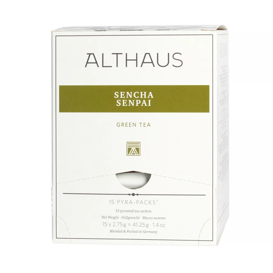 obrazek 1 Althaus - Sencha Select Pyra Pack - Herbata 15 piramidek ALTHAUS
