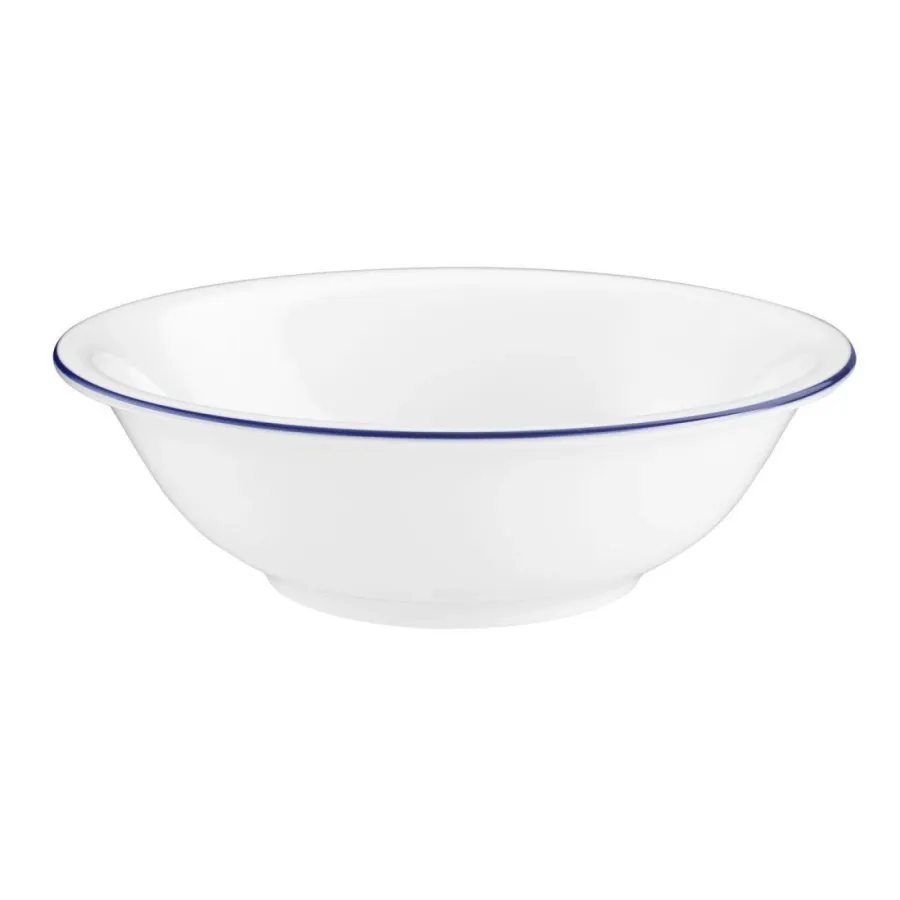 obrazek 1 Biała porcelanowa miska 16 cm zdobiona niebieską obwódką - Seltmann Weiden