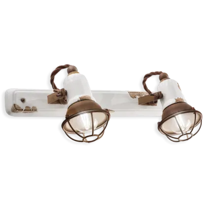 Zdjęcie Stylowy włoski kinkiet Loft w stylu retro