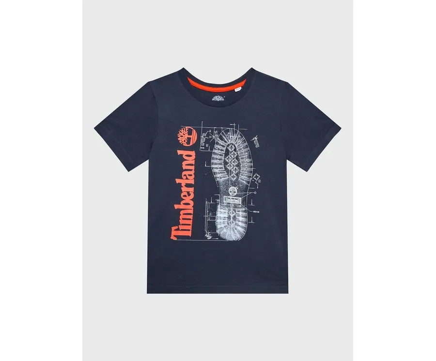 obrazek 1 Timberland T-Shirt T25T82 S Granatowy Regular Fit