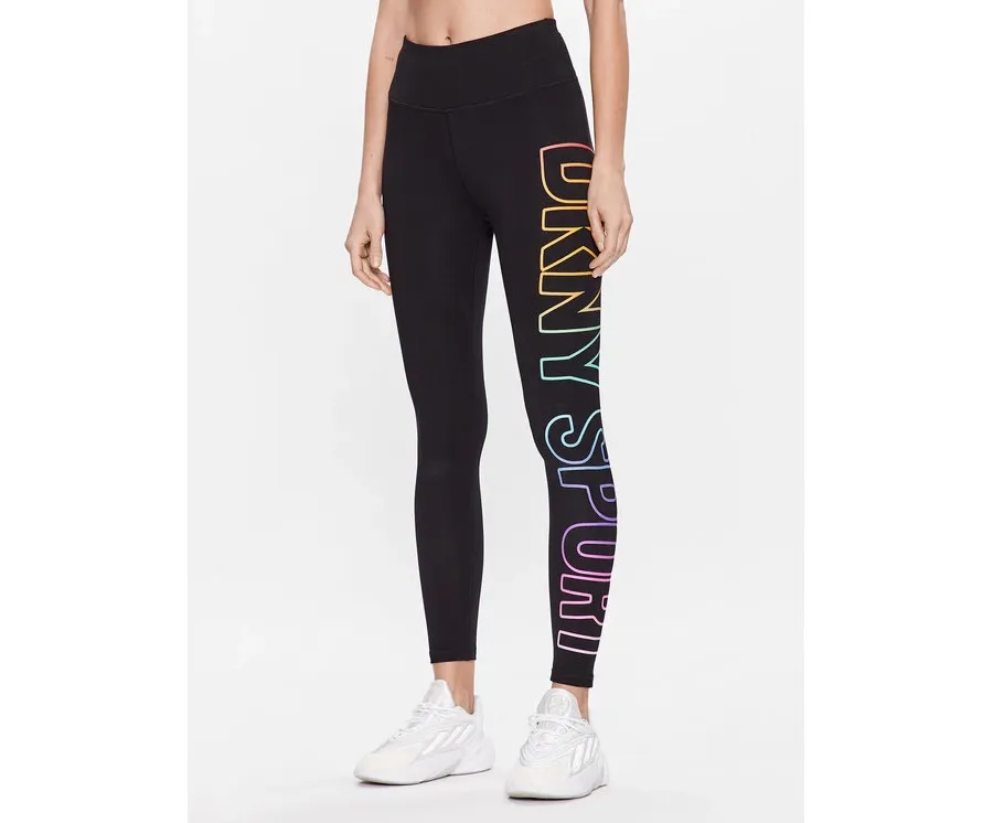 obrazek 1 DKNY Sport Legginsy DP3P2988 Czarny Active Fit