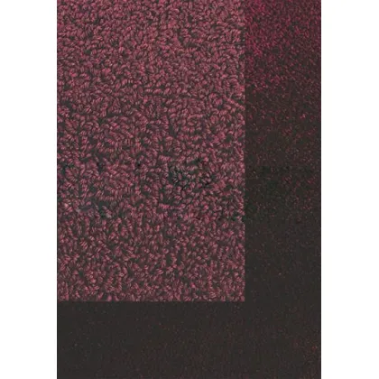 Picture Prestigious burgundy smooth carpet - TWINSET BORDER IN CUT PILE 21200