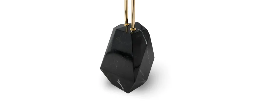 obrazek 6 Stylowy minimalistyczny wieszak na ręczniki inspirowany kształtem diamentu