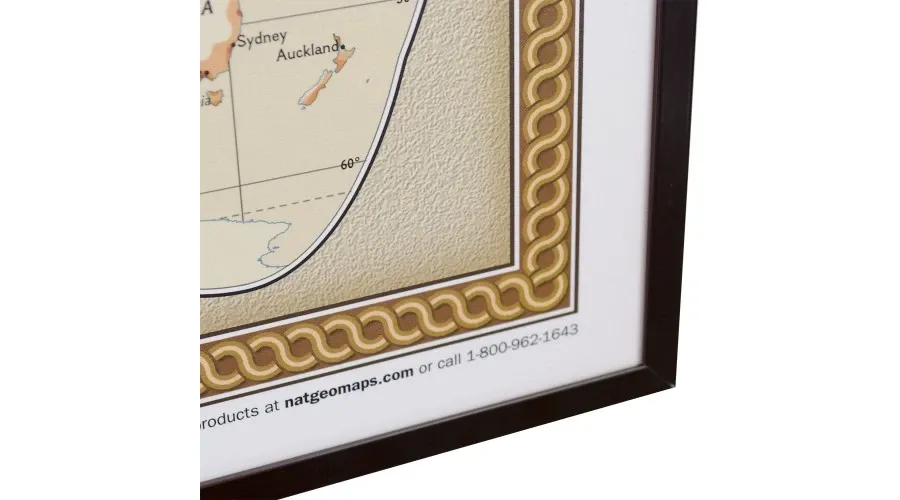 obrazek 8 Elegancka polityczna mapa świata National Geographic