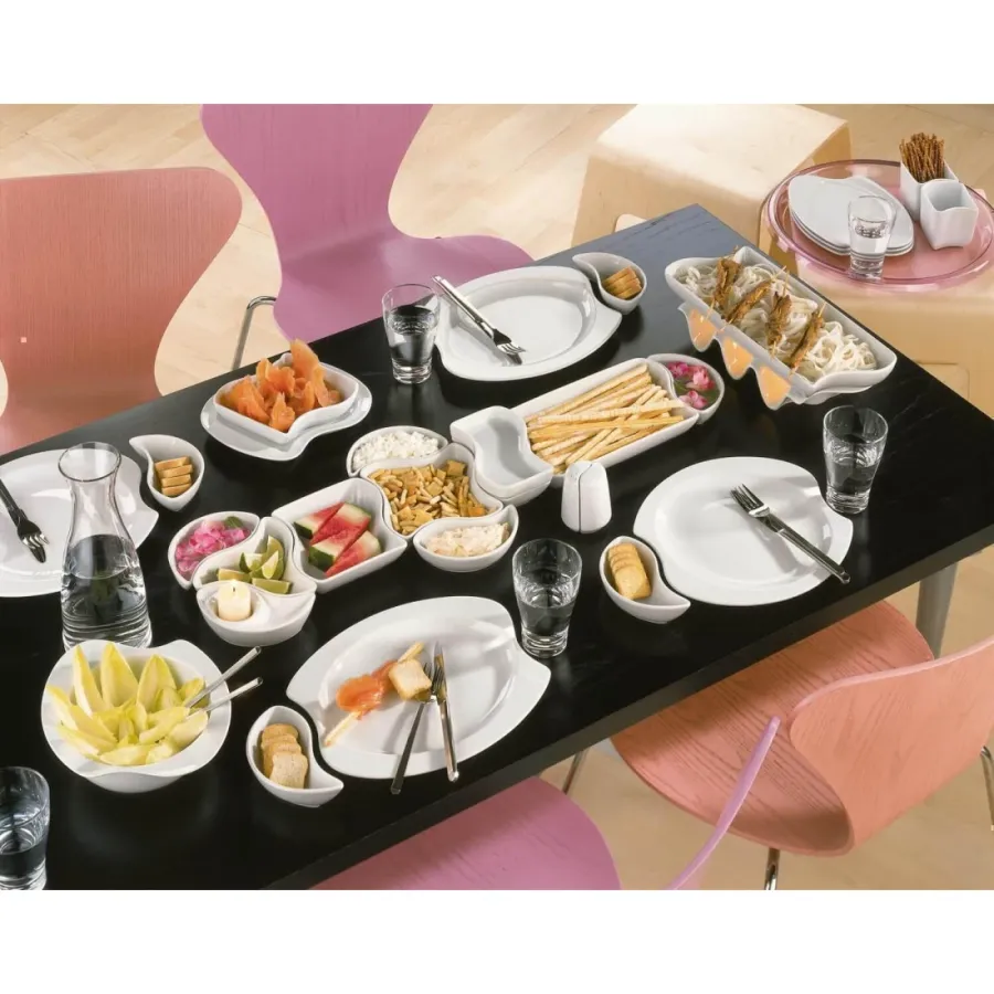 obrazek 4 Okrągły porcelanowy biały talerz śniadaniowy 20 cm - Seltmann Weiden