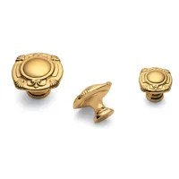 Zdjęcie Złota gałka do mebli Leonardo z Włoch