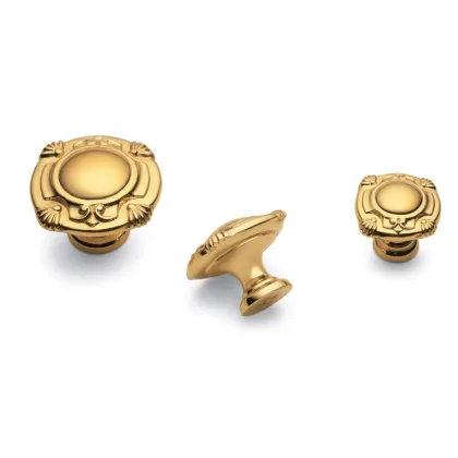 Zdjęcie Złota gałka do mebli Leonardo z Włoch