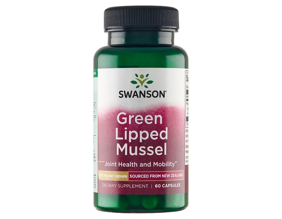 obrazek 1 Swanson Nowozelandzka liofilizowana zielona małża 500 mg Kapsułki