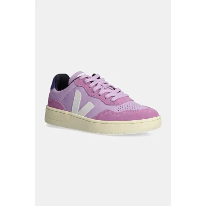 Zdjęcie Veja sneakersy skórzane V-90 kolor fioletowy VD2003661A