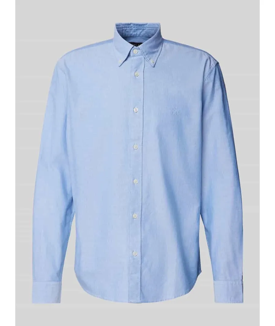 obrazek 1 Koszula casualowa o kroju regular fit z kołnierzykiem typu button down