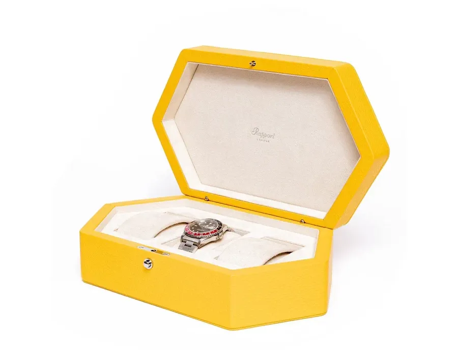 obrazek 5 Luksusowy skórzany pojemnik na zegarki od Rapport London