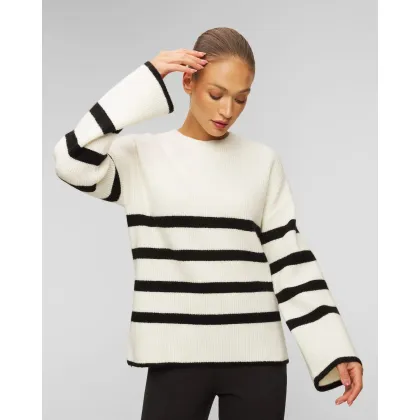 Zdjęcie Sweter Z Kaszmirem W Paski Damski Juvia Sira