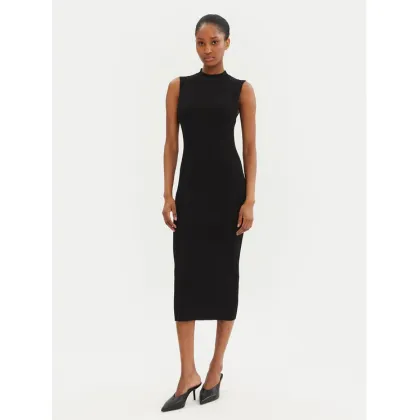 Zdjęcie MICHAEL Michael Kors Sukienka dzianinowa MR582UN33D Czarny Slim Fit