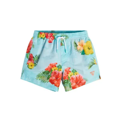 Zdjęcie Guess Szorty kąpielowe L3GZ02 WO07G Niebieski Regular Fit