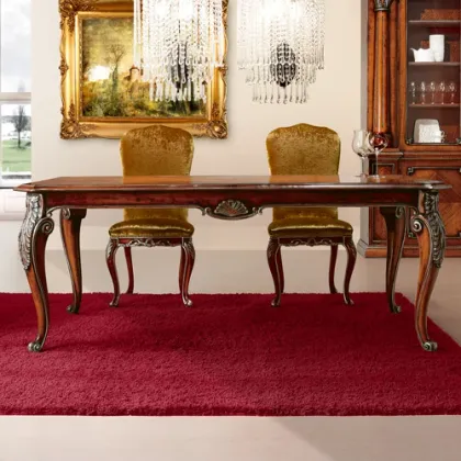 Zdjęcie Prowansalki rozkładany stół z drewna litego