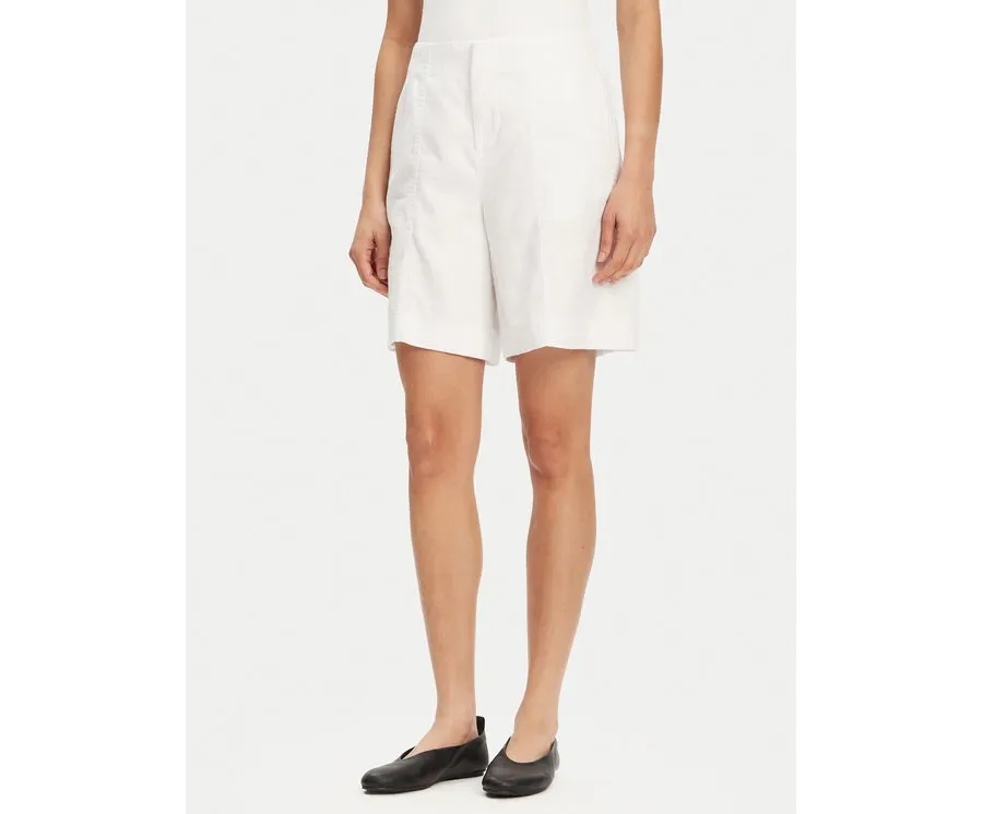 obrazek 1 Calvin Klein Jeans Bermudy J20J225219 Biały Relaxed Fit