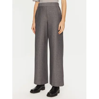 Zdjęcie Max Mara Leisure Spodnie materiałowe Foggia 2426786108 Szary Wide Leg