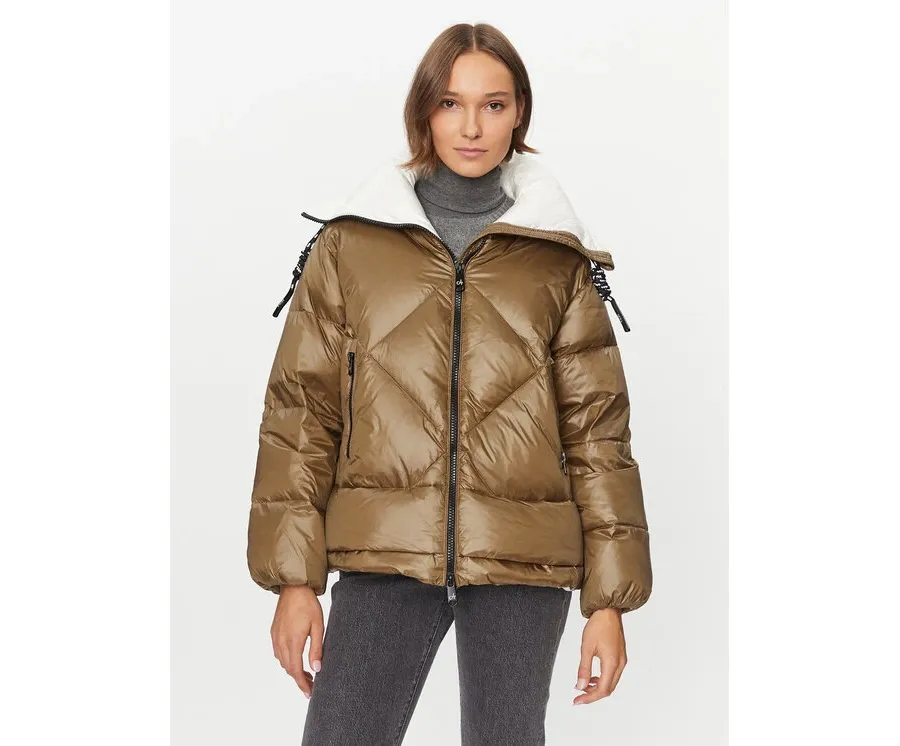 obrazek 1 Deha Kurtka puchowa D93581 Brązowy Regular Fit