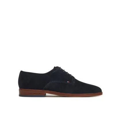 Zdjęcie Tommy Hilfiger Półbuty Hilfiger Thunit Suede Shoe FM0FM05377 Granatowy
