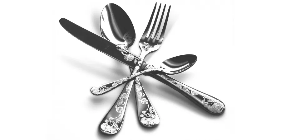 obrazek 1 Włoska łyżka Gourmet ze stali nierdzewnej - komplet 6 szt.