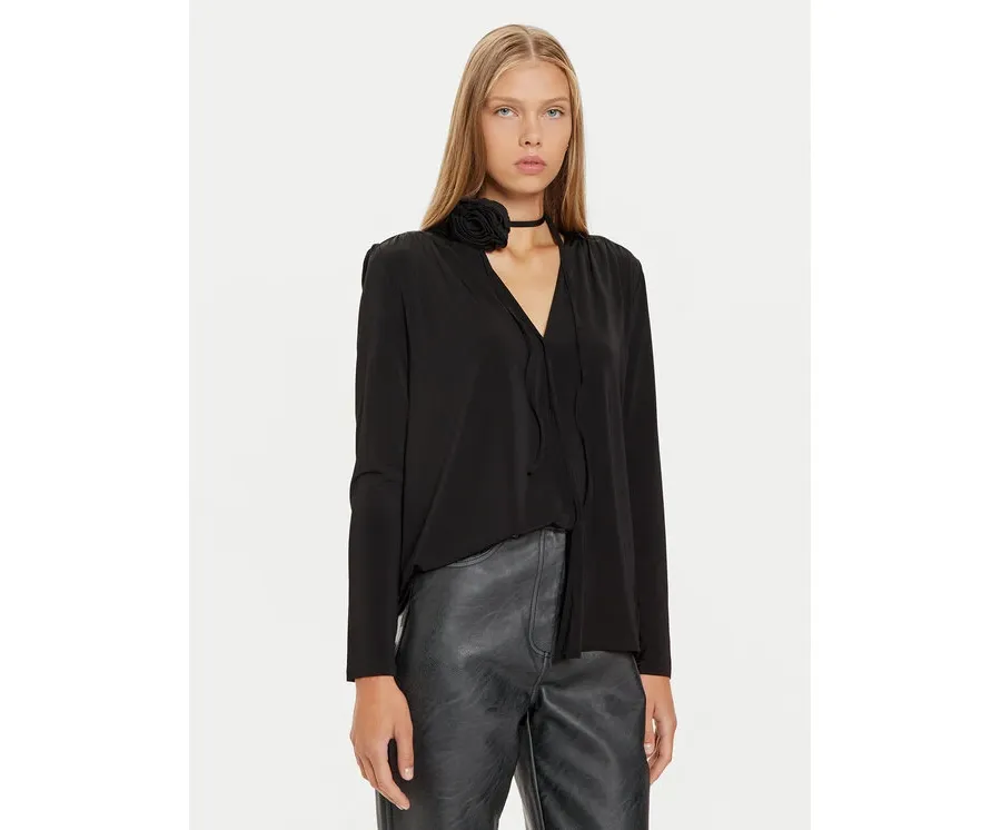 obrazek 1 Marella Bluzka Rigolo 2423946102 Czarny Regular Fit