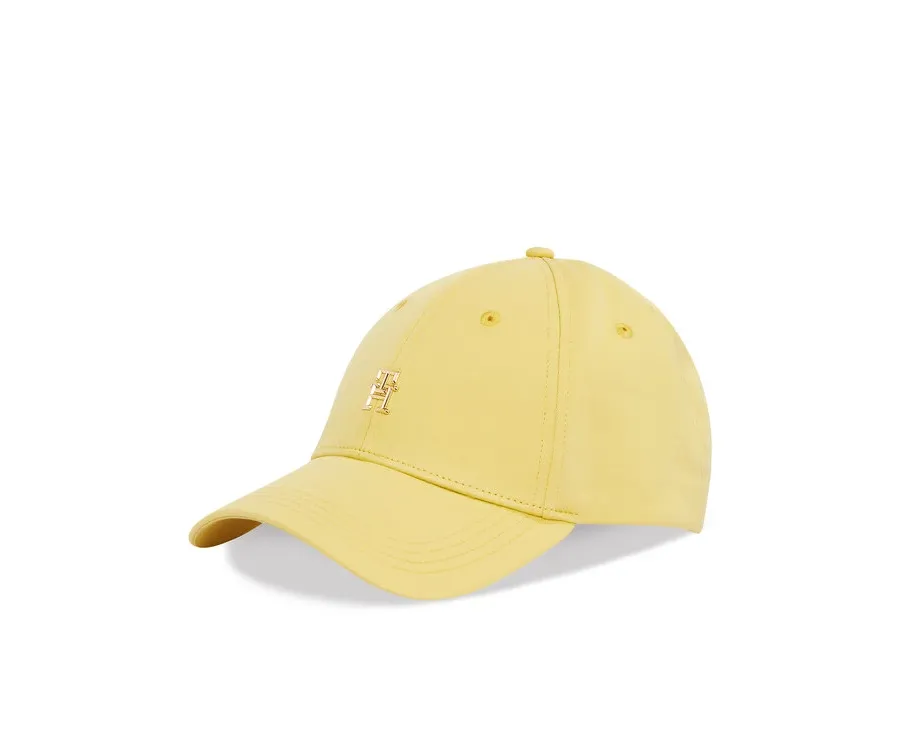 obrazek 1 Tommy Hilfiger Czapka z daszkiem Elevated Chic Cap AW0AW17128 Żółty