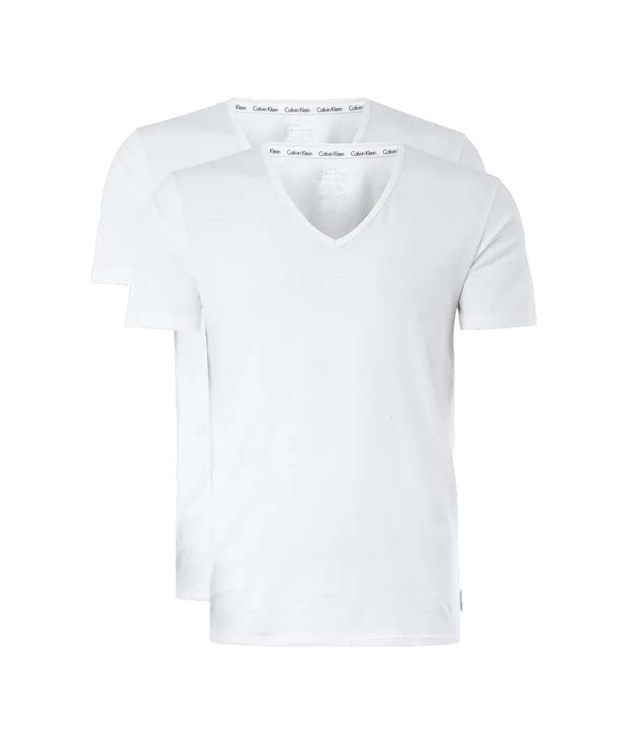 obrazek 1 T-shirt z dekoltem w serek - zestaw 2 szt.