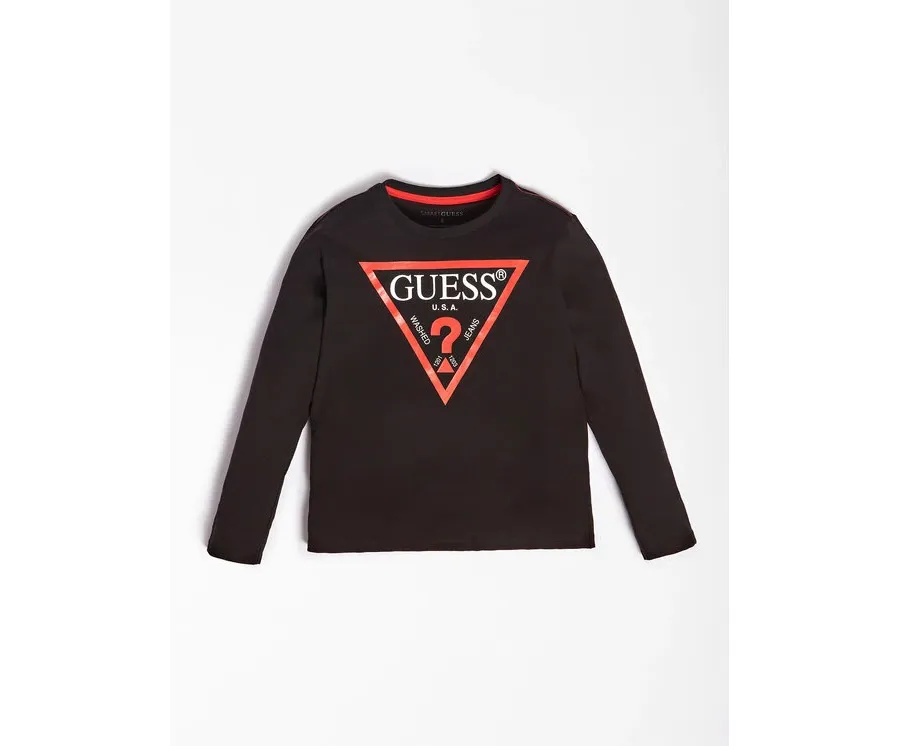 obrazek 1 Guess Bluzka L84I29 K8HM0 Czarny Regular Fit
