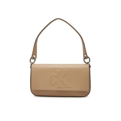 Zdjęcie Calvin Klein Jeans Torebka Sculpted Flap Shoulder Pouch25 LV04K3148G Beżowy