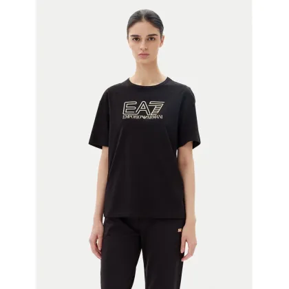 Zdjęcie EA7 Emporio Armani T-Shirt 7W000098 AF12503 MC004 Czarny Loose Fit