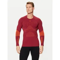 Zdjęcie X-Bionic Bielizna termoaktywna górna Energy Accumulator 4.0 Shirt Lg Sl EA-WT06W19M Bordowy Slim Fit