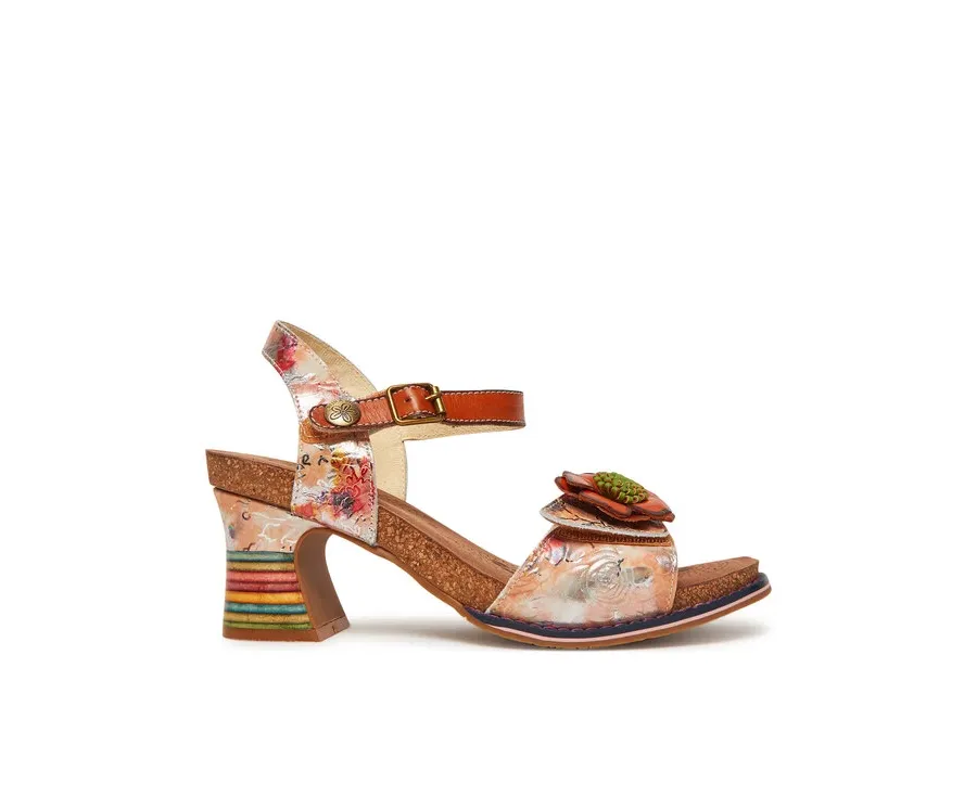 obrazek 1 Laura Vita Sandały Decbyo 22 Pomarańczowy