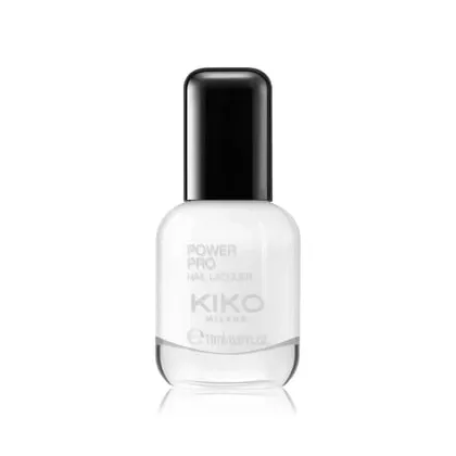 Zdjęcie KIKO Milano Power Pro Nail Lacquer Lakier do paznokci 11 ml 03 White Chalk
