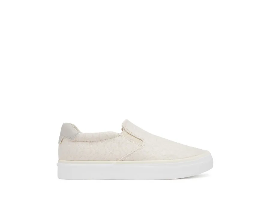 obrazek 1 Calvin Klein Tenisówki Vulc Slip On - Jacq HW0HW02411 Écru