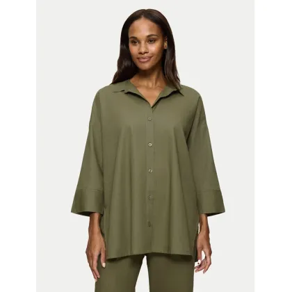 Zdjęcie Triumph Koszula Summer 10222569 Zielony Oversize