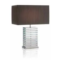 Picture A wonderful designer Italian lamp with a pleated lampshade