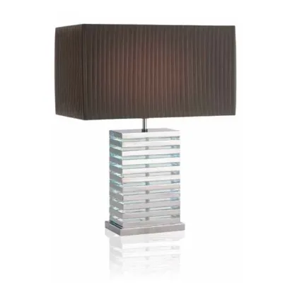 Zdjęcie Cudowna designerska włoska lampa z plisownaym abażurem