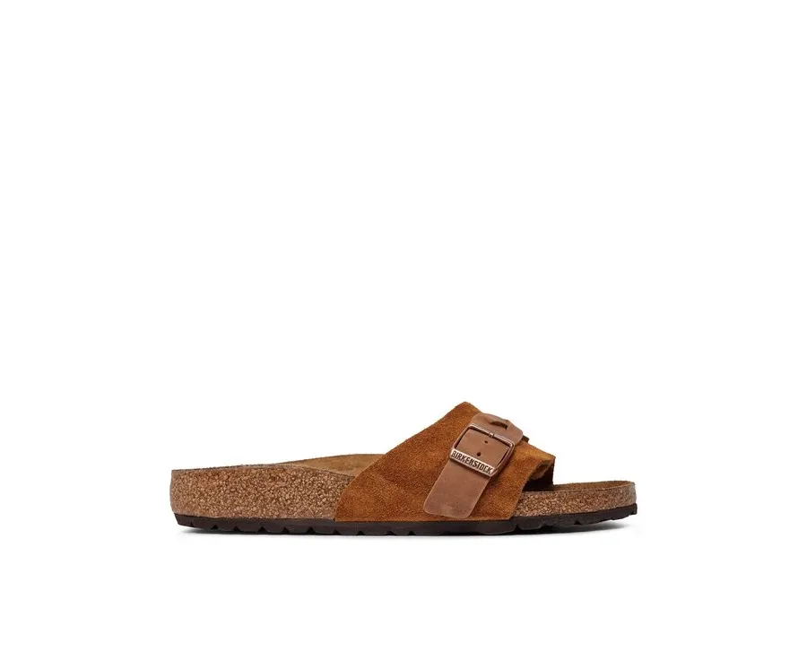 obrazek 1 Birkenstock Klapki Oita Braided 1026742 Brązowy