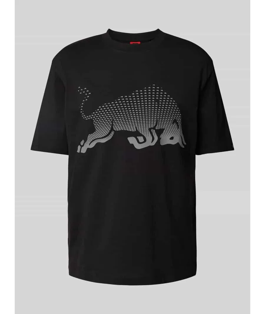 obrazek 1 HUGO T-Shirt Dricard_RB 50542775 Czarny Regular Fit