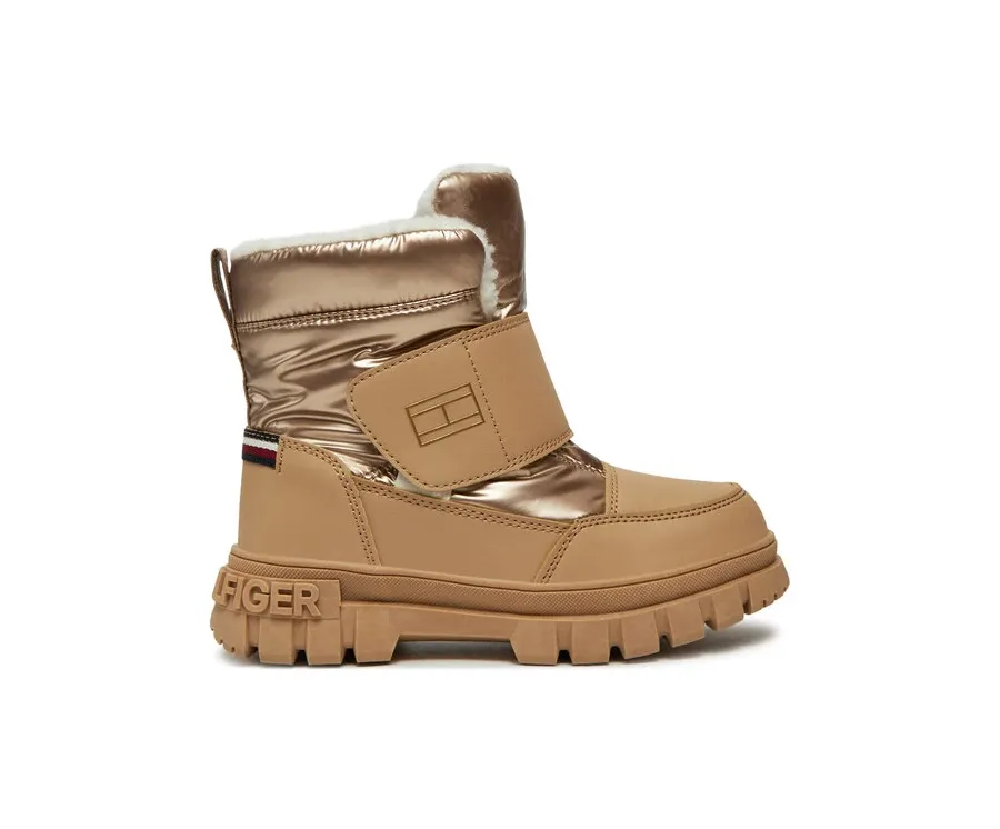 obrazek 1 Tommy Hilfiger Śniegowce Fur Boot T1A5-33605-1695 S Beżowy