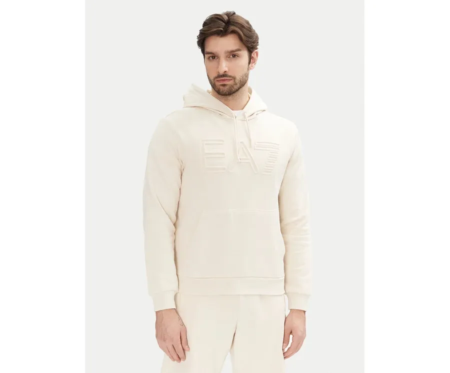 obrazek 1 EA7 Emporio Armani Bluza 7M000152 AF10432 U1079 Écru Regular Fit