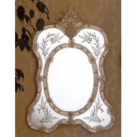 Picture Luxurious unique Murano mirror in Venetian style