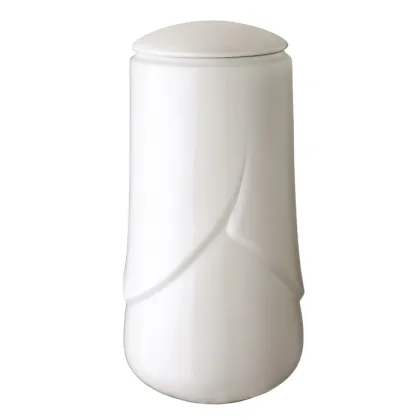 Zdjęcie Stylowa urna na prochy wykonana z porcelany