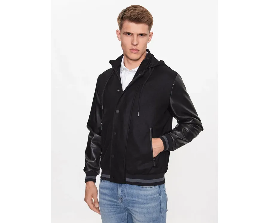 obrazek 1 KARL LAGERFELD Kurtka przejściowa 505083 533799 Czarny Regular Fit