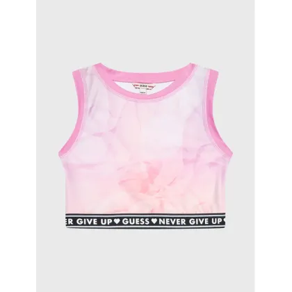 Zdjęcie Guess Top J3RI02 MC01P Różowy Slim Fit